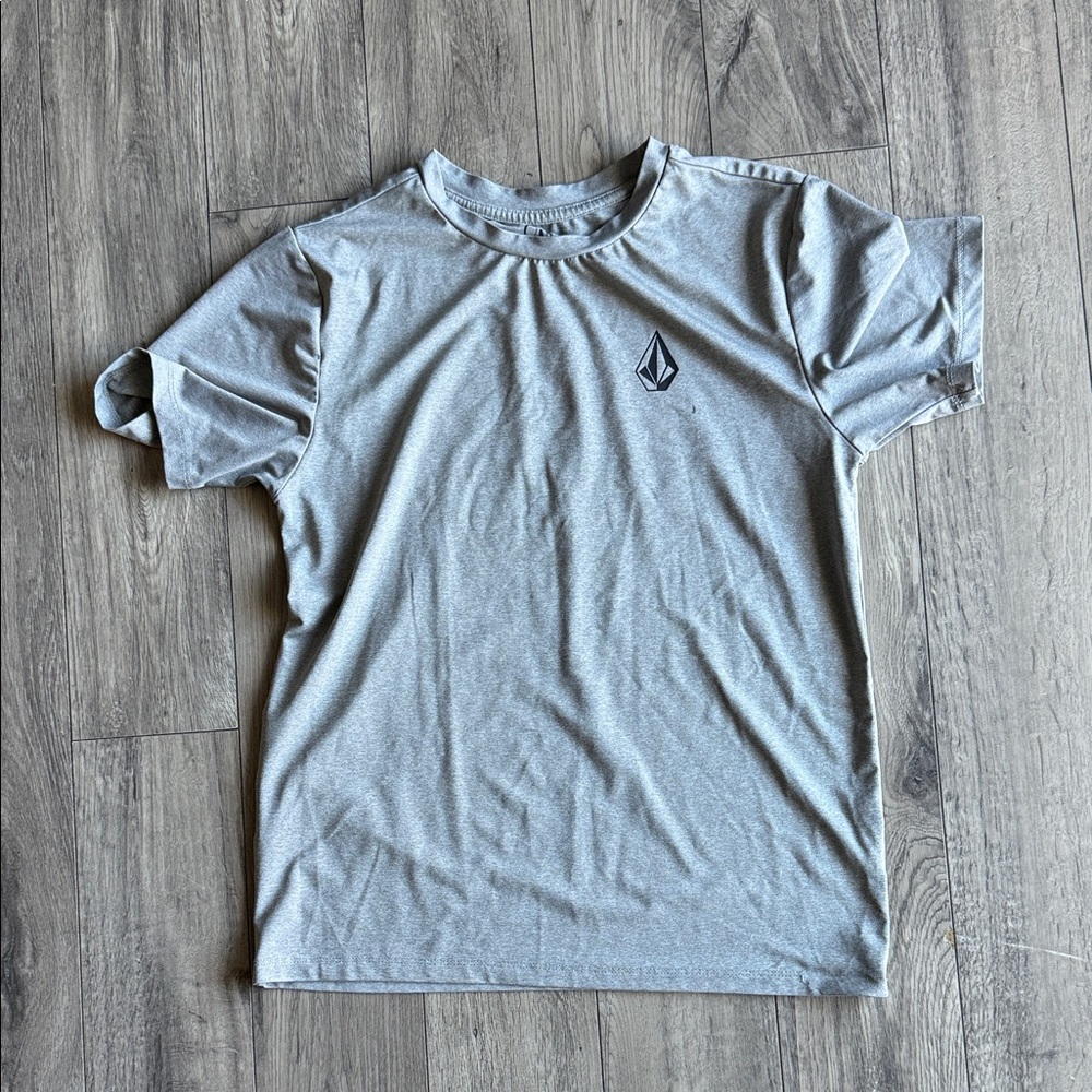 Volcom Light Gray Short Sleeve Tee